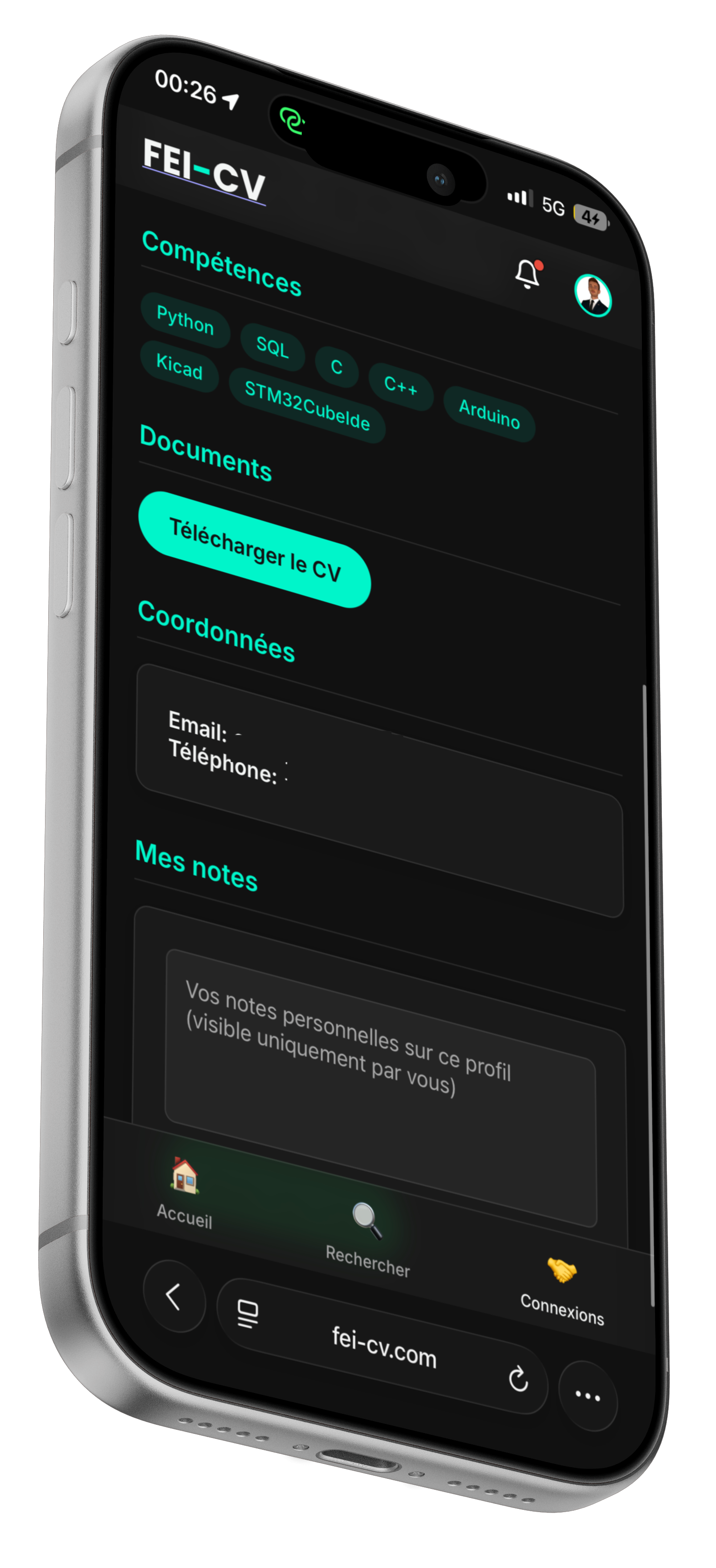 Téléchargement CV FEI CV